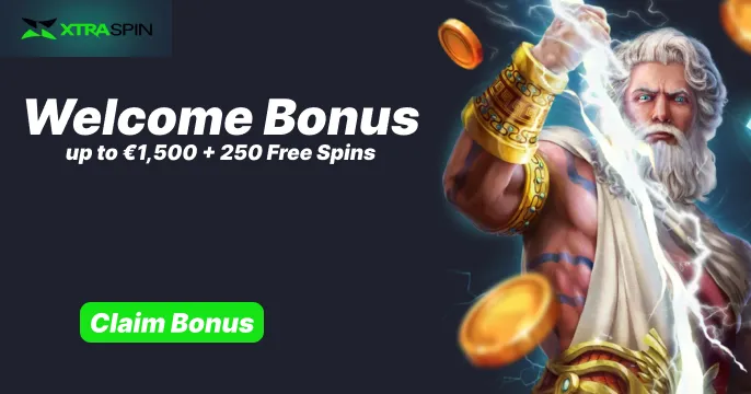 Welcome bonus at XtraSpin